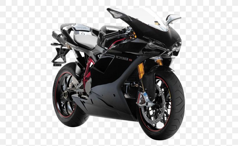 Ducati 1098 Motorcycle Sport Bike Ducati 848, PNG, 500x504px, Ducati 1098, Automotive Exhaust, Automotive Exterior, Automotive Tire, Automotive Wheel System Download Free