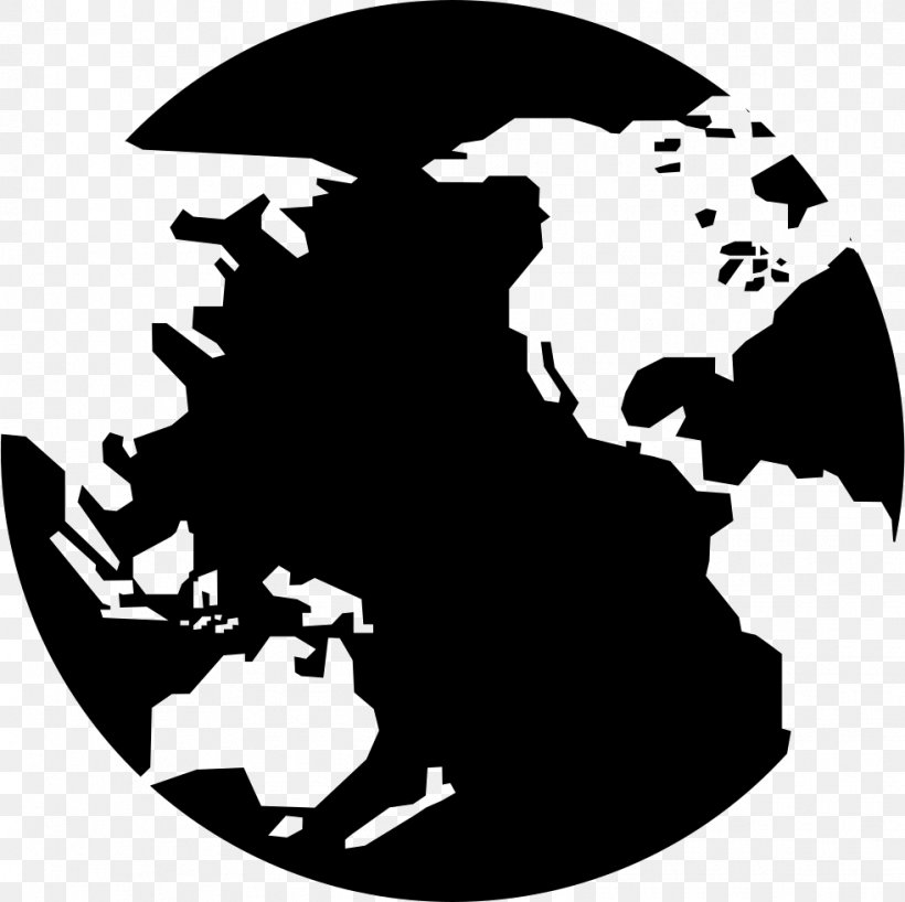 Globe Earth World, PNG, 982x980px, Globe, Black, Black And White, Continent, Earth Download Free