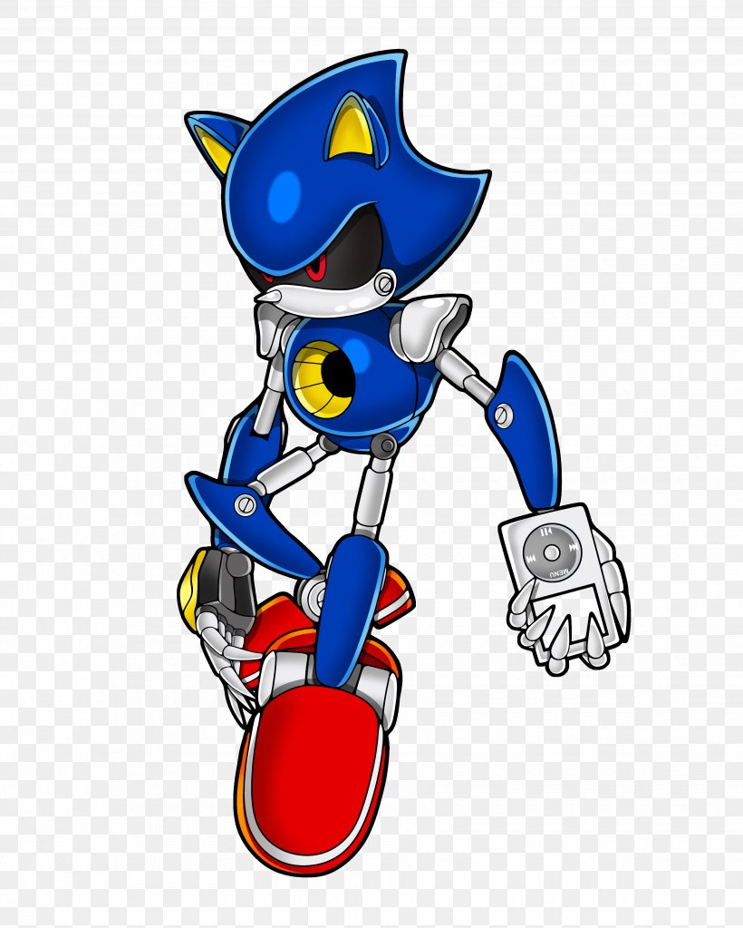 Metal Sonic Sonic The Hedgehog Sonic CD Sonic Generations, PNG, 3500x4369px, Metal Sonic, Art, Artwork, Cartoon, Character Download Free