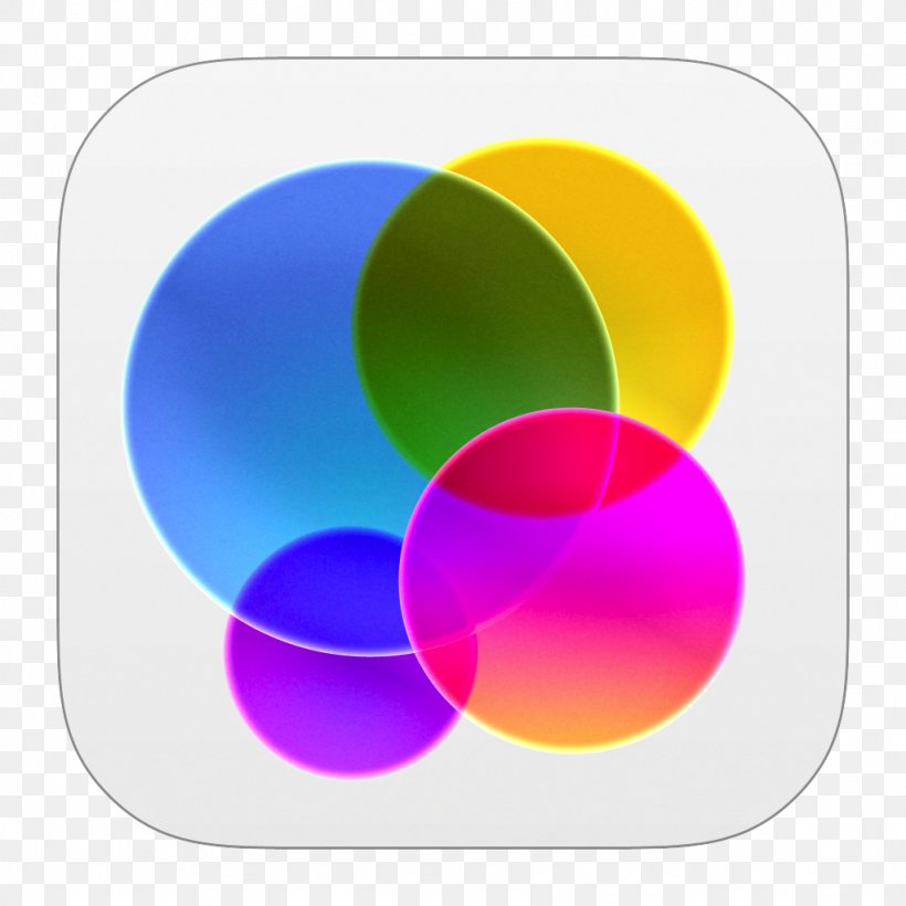 Purple Yellow Sphere, PNG, 1024x1024px, Iphone, Apple, Game, Game Center, Icon Design Download Free