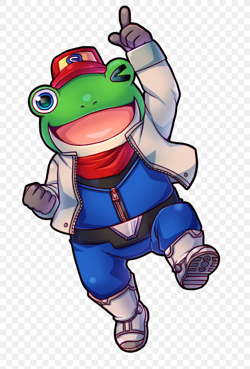Slippy Toad Star Fox Command Tree Frog, PNG, 800x1210px, Slippy Toad, Amphibian, Art, Cartoon, Character Download Free