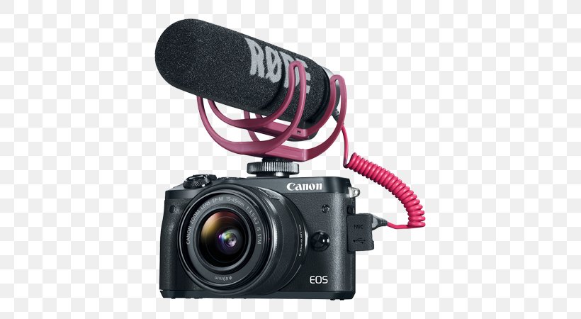 Canon EOS M50 Canon EOS M3 Canon EOS M6 Canon EOS Rebel T6i 24.2 MP SLR, PNG, 675x450px, Canon Eos M50, Audio, Audio Equipment, Camera, Camera Accessory Download Free