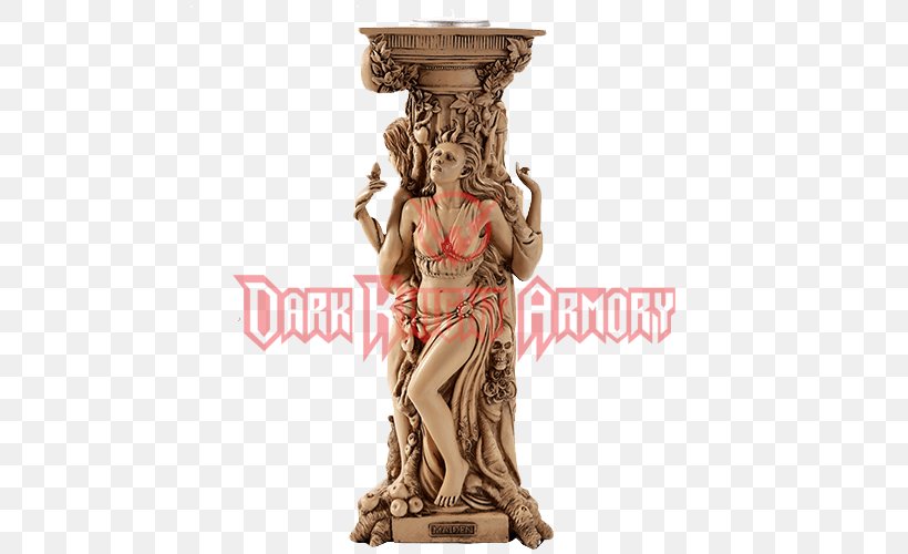 Triple Goddess Candlestick Crone Tealight, PNG, 500x500px, Triple Goddess, Altar, Artifact, Brigid, Candle Download Free