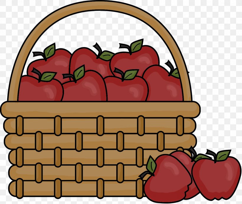 Basket Apple Free Content Clip Art, PNG, 1388x1167px, Basket, Apple, Bell Peppers And Chili Peppers, Diet Food, Drawing Download Free