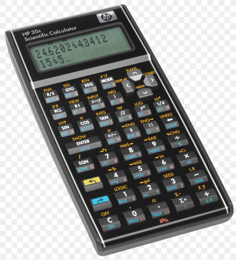 Hewlett-Packard HP 35s Programmable Calculator Scientific Calculator HP Calculators, PNG, 1418x1560px, Hewlettpackard, Calculator, Electronics, Graphing Calculator, Hardware Download Free