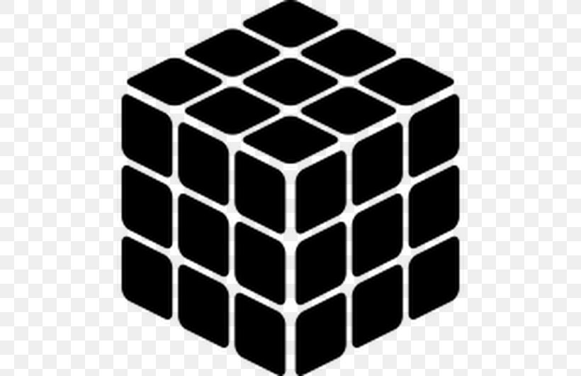Rubik's Cube Puzzle Logo, PNG, 530x530px, Cube, Black And White, Cfop Method, Combination Puzzle, Logo Download Free