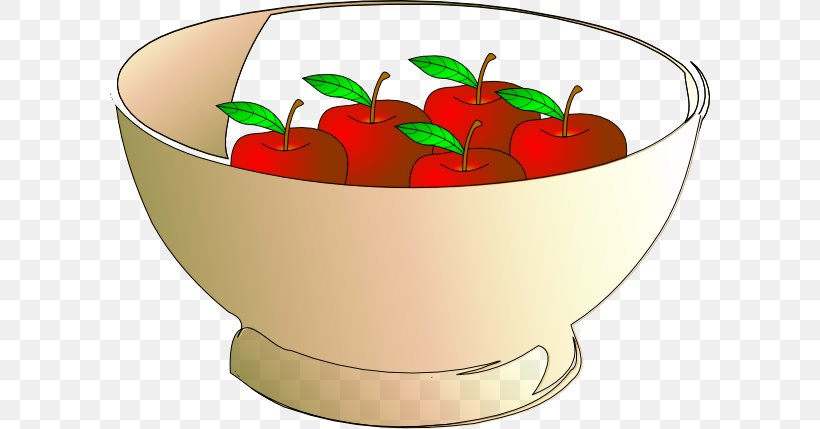 Clip Art Bowl Tableware Dish, PNG, 600x429px, Bowl, Apple, Container, Cup, Dish Download Free