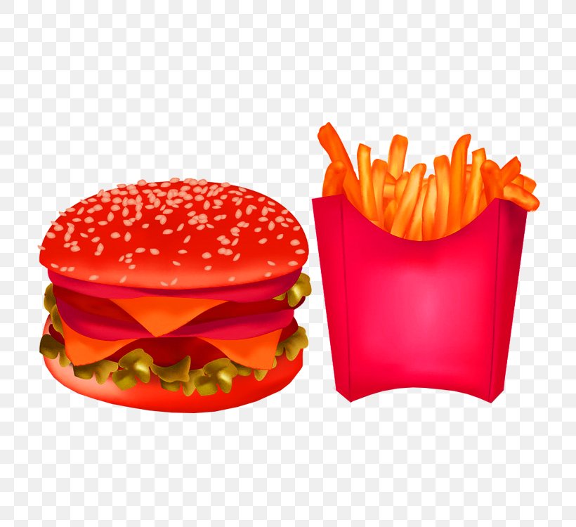 French Fries Cheeseburger Hamburger Fast Food Junk Food, PNG, 750x750px, French Fries, Cheeseburger, Deep Frying, Fast Food, Food Download Free