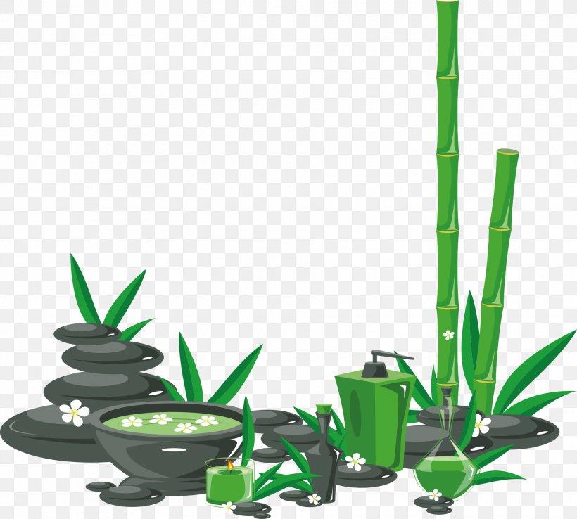 Graphic Design Clip Art, PNG, 1881x1694px, Bamboo, Flowerpot, Grass, Grass Family, Green Download Free