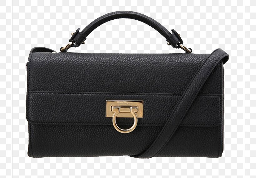 Handbag Leather Salvatore Ferragamo S.p.A. Wallet, PNG, 750x568px, Handbag, Bag, Baggage, Belt, Black Download Free