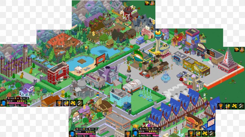 The Simpsons: Tapped Out Homerpalooza Game, PNG, 3000x1674px, Watercolor, Cartoon, Flower, Frame, Heart Download Free