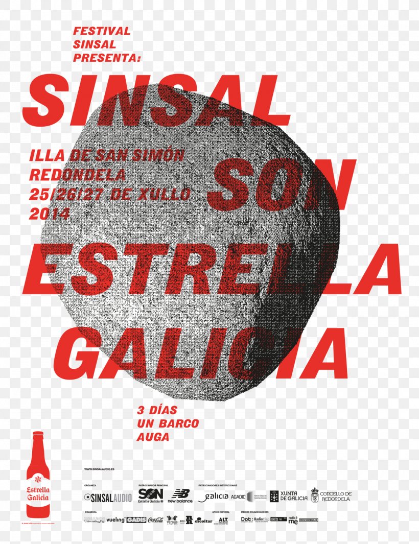 Festival Sinsal Audio Estrella Galicia 0 Museum Of Contemporary Art, Vigo, PNG, 1280x1663px, 2015, 2017, 2018, Festival, Brand Download Free