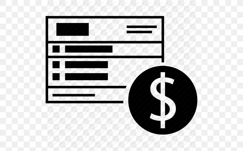 Invoice Payment Bookkeeping Accounting, PNG, 512x512px, Invoice, Accountant, Accounting, Area, Black And White Download Free