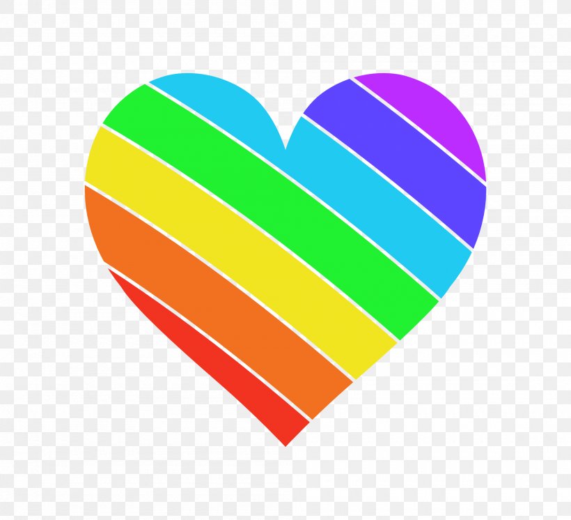 Rainbow Heart Color 虹色のハート 素材屋, PNG, 2000x1821px, Rainbow, Area, Button, Color, Color Gradient Download Free