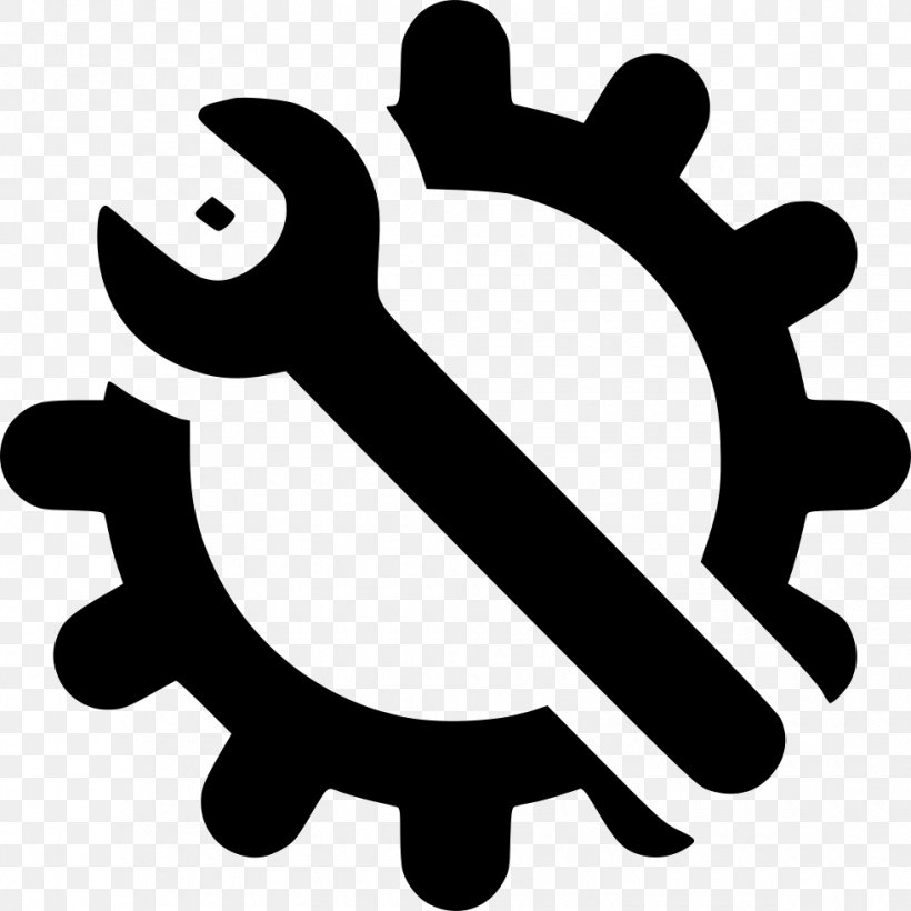 Gear Clip Art, PNG, 980x980px, Gear, Artwork, Black And White, Blue Utopia, Drawing Download Free