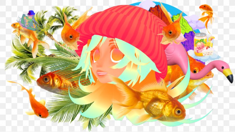 Fish Desktop Wallpaper Computer .cf Arecaceae, PNG, 1191x670px, Fish, Arecaceae, Computer, Organism, Tree Download Free