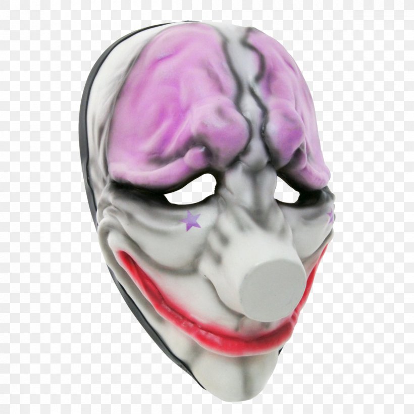Payday 2 Mask Payday: The Heist Video Game Clothing, PNG, 1200x1200px, Payday 2, Bone, Clothing, Cosplay, Costume Download Free