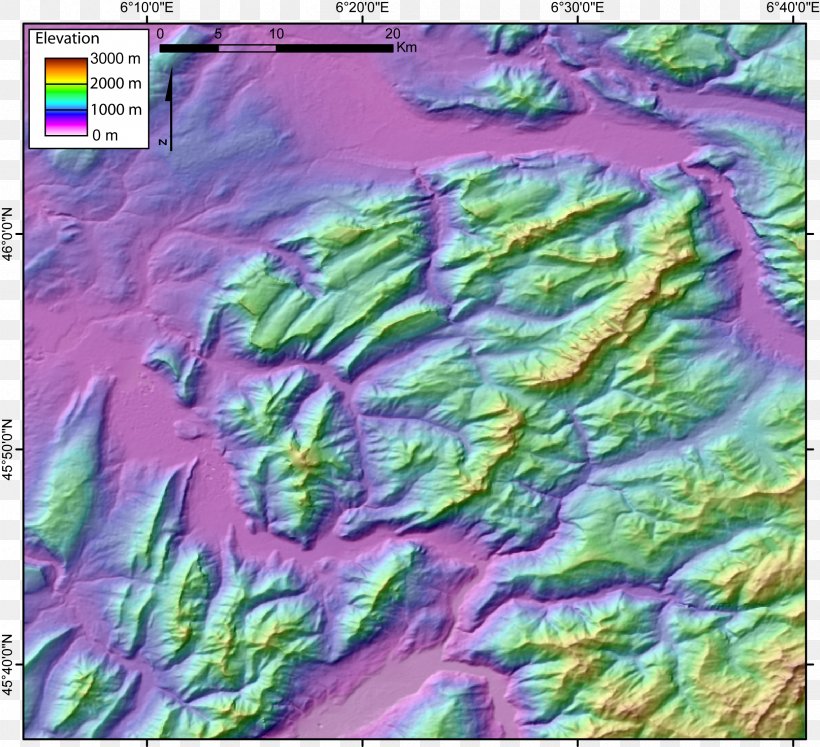 Bornes Massif Aravis Range French Prealps Luberon Chartreuse Mountains, PNG, 2435x2219px, French Prealps, Biome, Departments Of France, Digital Elevation Model, Ecoregion Download Free
