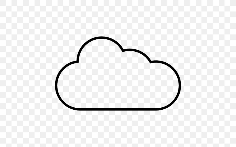 Cloud Computing Symbol Clip Art, PNG, 512x512px, Cloud Computing, Area, Black, Black And White, Button Download Free