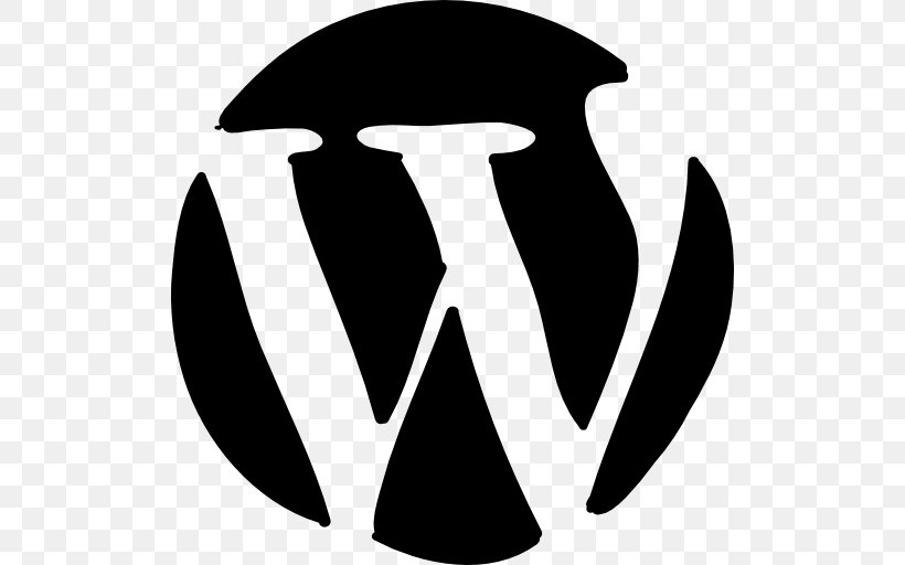 WordPress.com Login Dashboard Plug-in, PNG, 512x512px, Wordpress, Black, Black And White, Blog, Content Management System Download Free