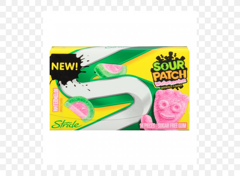 Chewing Gum Sour Patch Kids Gummi Candy Stride, PNG, 525x600px, Chewing Gum, Bubble Gum, Candy, Extra, Flavor Download Free