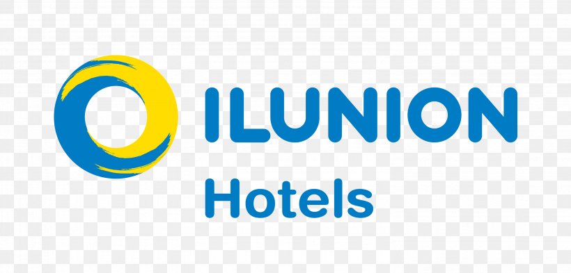 Logo ILUNION SEGURIDAD S.A. Hotel Brand, PNG, 2984x1431px, Logo, Area, Brand, Facility Management, Hotel Download Free