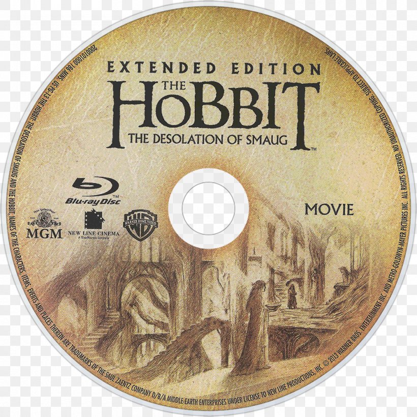 Smaug Blu-ray Disc The Hobbit DVD Extended Edition, PNG, 1000x1000px, 3d Film, Smaug, Battle Of Five Armies, Bluray Disc, Compact Disc Download Free