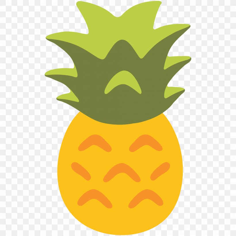 Upside-down Cake Emojipedia Pineapple Sticker, PNG, 2000x2000px, Upsidedown Cake, Emoji, Emojipedia, Emoticon, Flowering Plant Download Free