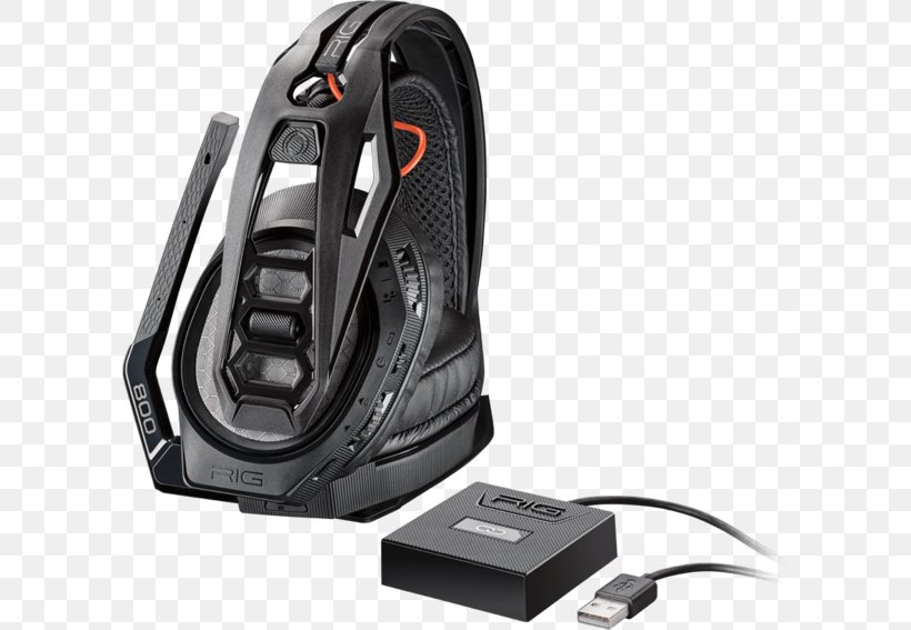 Xbox 360 Wireless Headset Plantronics RIG 800HS Plantronics RIG 800LX Microphone, PNG, 600x567px, Xbox 360 Wireless Headset, Computer Component, Electronic Device, Hardware, Headphones Download Free