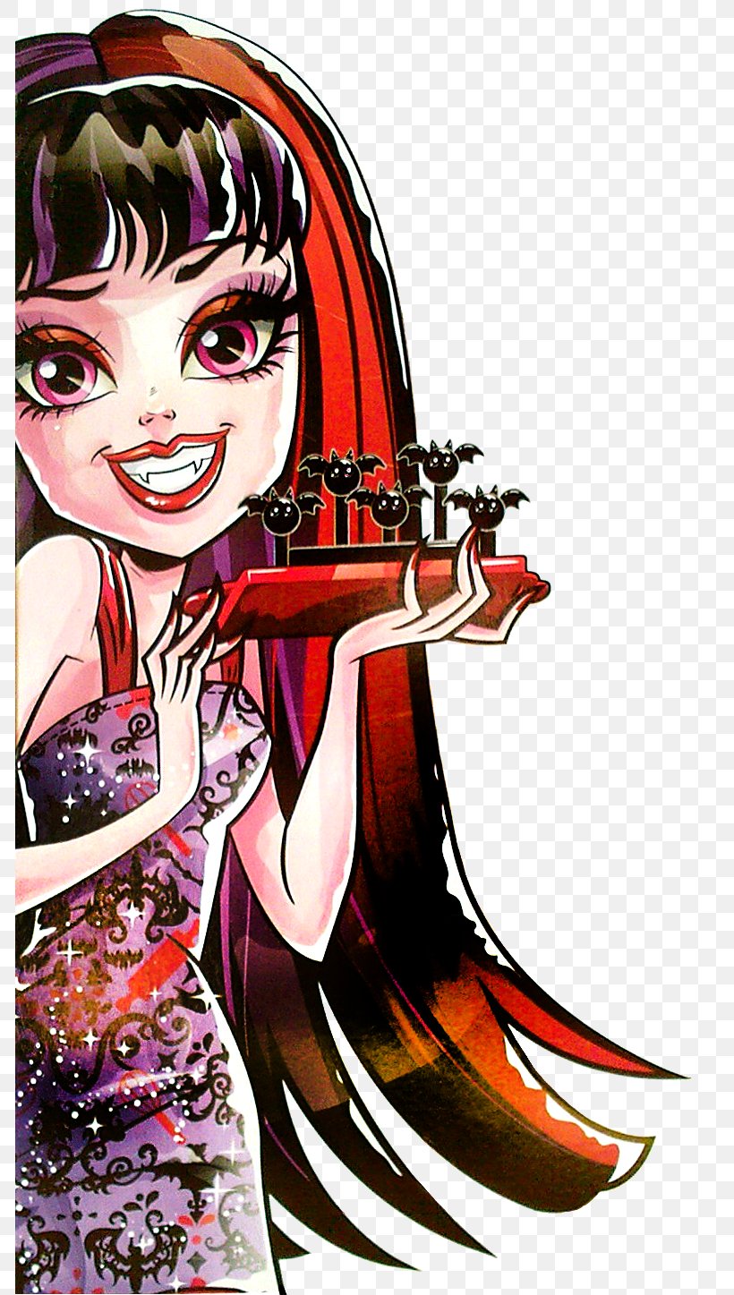 Ghoul Monster High Frights, Camera, Action! Elissabat Momoko Doll, PNG, 785x1447px, Watercolor, Cartoon, Flower, Frame, Heart Download Free