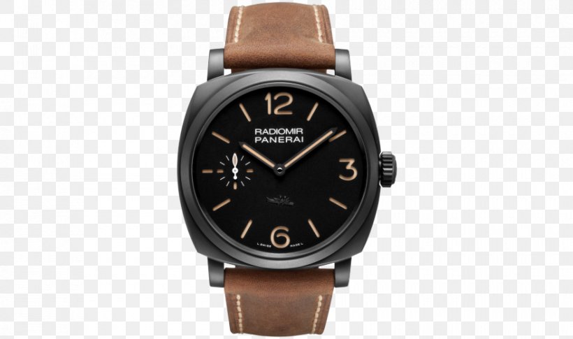 Panerai Men's Luminor Marina 1950 3 Days Watch Radiomir Movement, PNG, 880x521px, Panerai, Brand, Brown, Clock, Luxury Goods Download Free