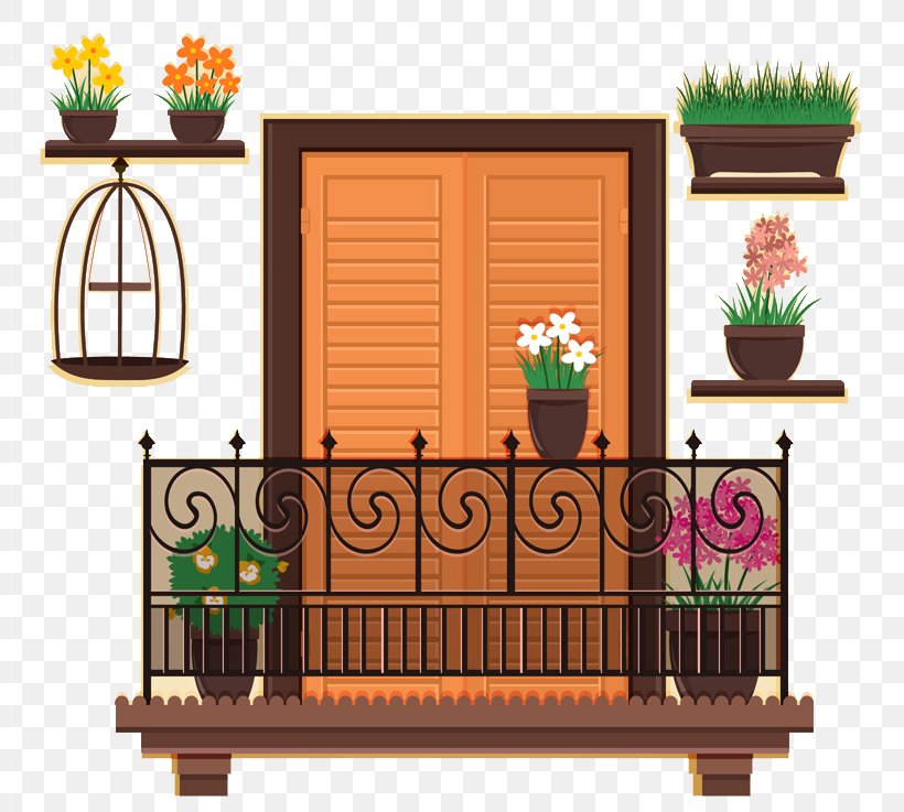 Poster Balcony Cartoon, PNG, 800x737px, Poster, Architecture, Balcony, Cartoon, Facade Download Free