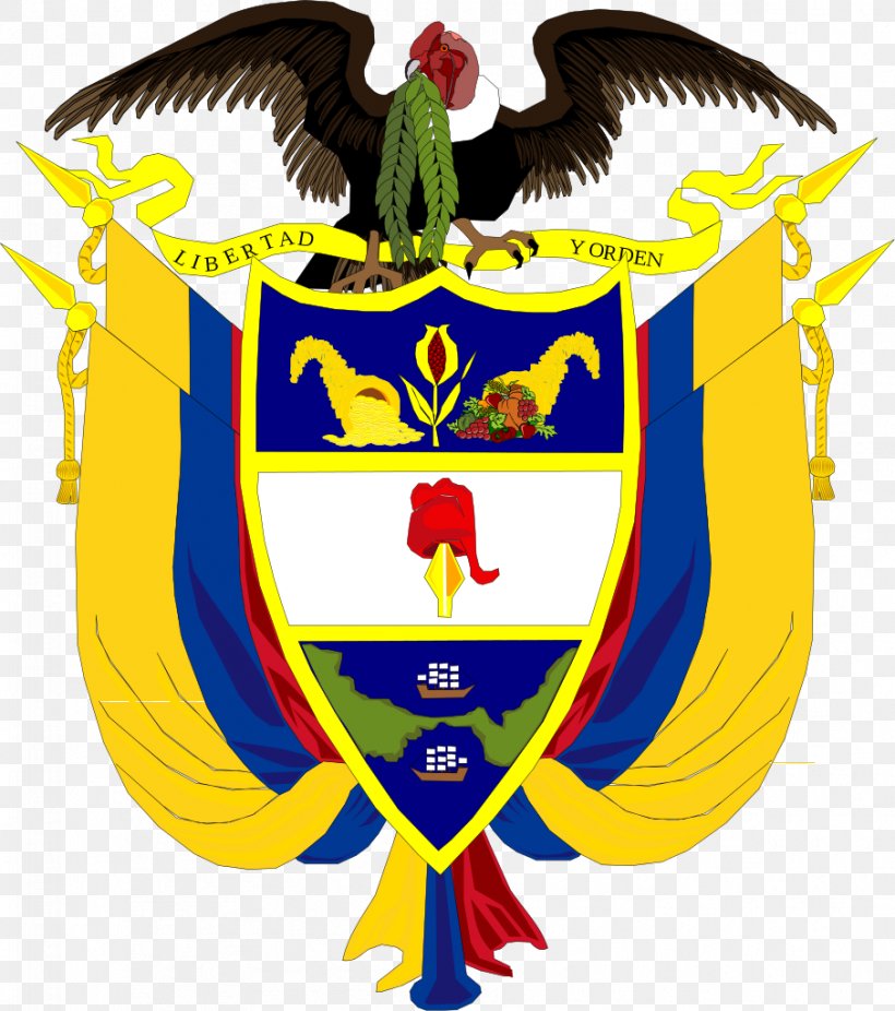 T-shirt Coat Of Arms Of Colombia Separation Of Panama From Colombia Clothing, PNG, 906x1024px, Tshirt, Clothing, Coat, Coat Of Arms, Coat Of Arms Of Colombia Download Free