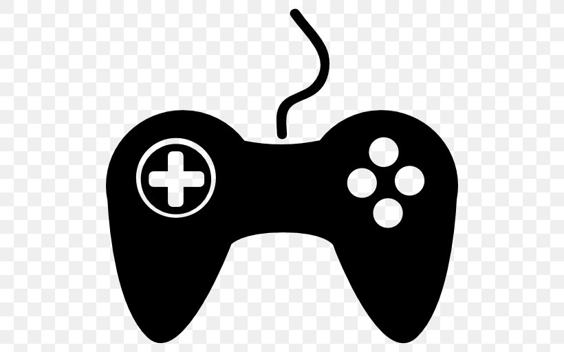 GameCube Game Controllers Video Game, PNG, 512x512px, Gamecube, Black And White, Computer, Controller, Game Download Free