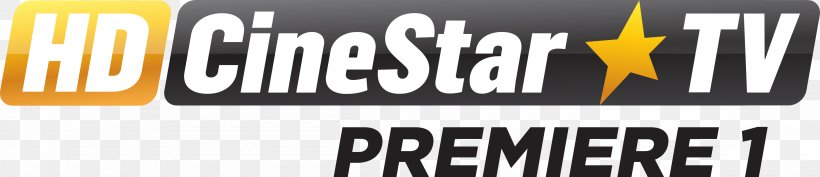 High-definition Television CineStar Premiere Text, PNG, 4620x1000px, Television, Advertising, Banner, Brand, Film Download Free