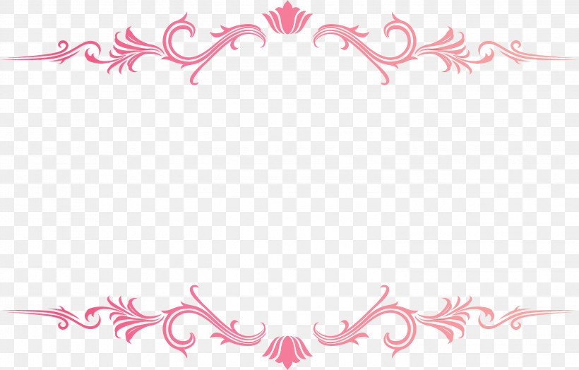 Pink Text Line Heart Ornament, PNG, 2999x1918px, Classic Frame, Flower Frame, Heart, Line, Ornament Download Free