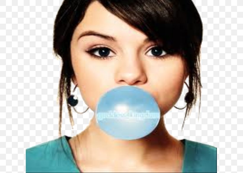 Selena Gomez Chewing Gum Bubble Gum Photography, PNG, 646x585px, Watercolor, Cartoon, Flower, Frame, Heart Download Free