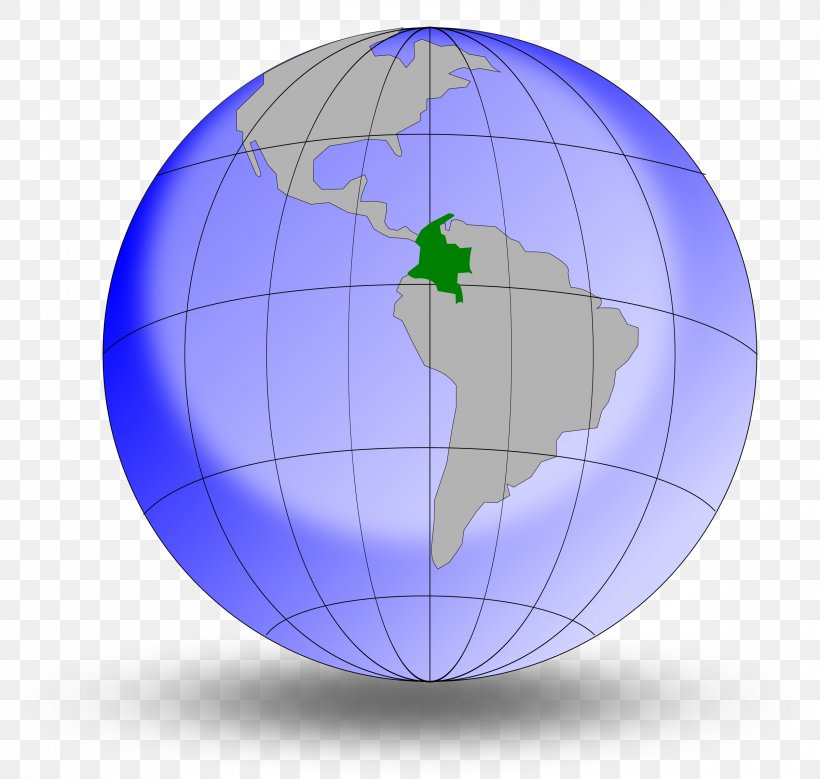 Globe Flag Of Colombia Map Earth Clip Art, PNG, 2400x2280px, Globe, Animation, Atmosphere, Barranquilla, Colombia Download Free