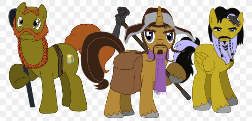 Pony Bombur Thorin Oakenshield Balin Bilbo Baggins, PNG, 1290x619px, Watercolor, Cartoon, Flower, Frame, Heart Download Free