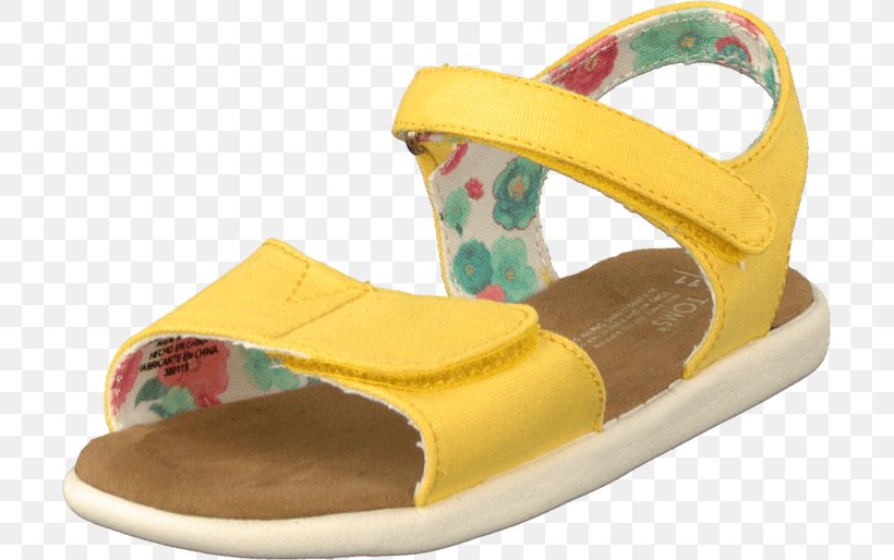 Product Design Sandal Shoe, PNG, 705x514px, Sandal, Footwear, Outdoor Shoe, Shoe, Yellow Download Free