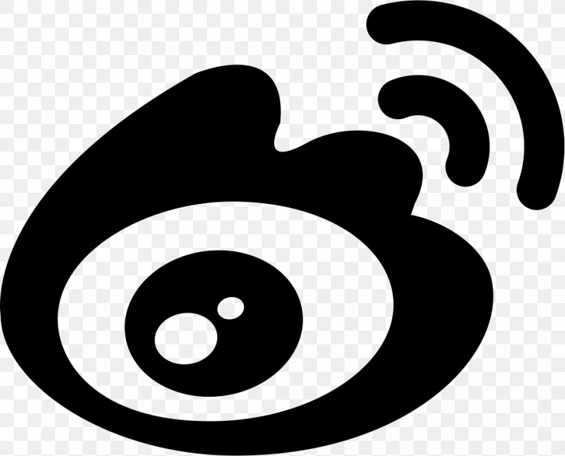Sina Weibo Logo Sina Corp, PNG, 981x792px, Sina Weibo, Black, Black And White, Brand, Font Awesome Download Free