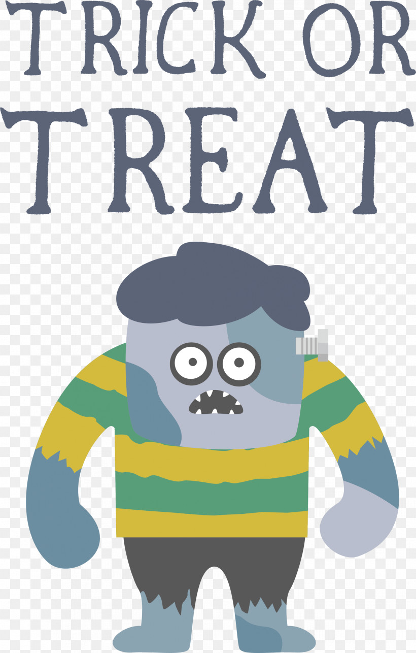 Trick Or Treat Trick-or-treating Halloween, PNG, 1912x2999px, Trick Or Treat, Behavior, Biology, Cartoon, Halloween Download Free