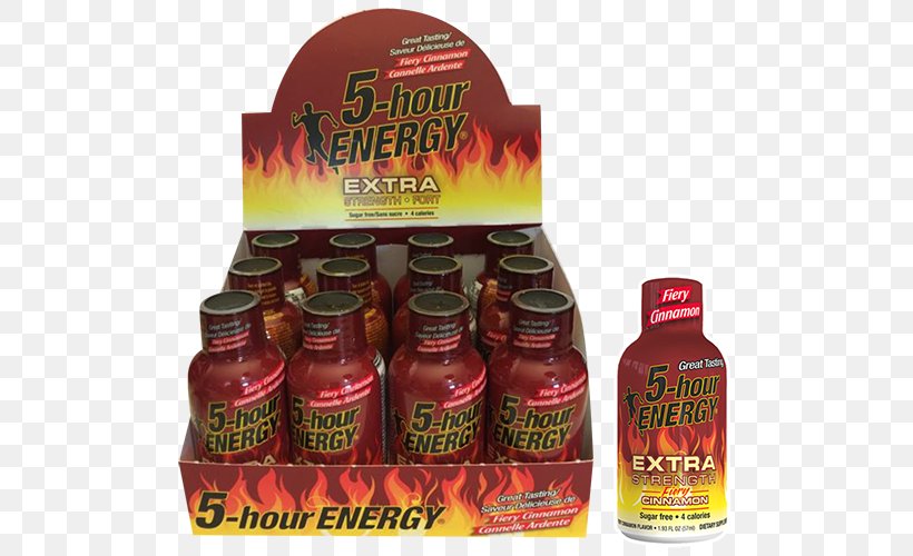 5-hour Energy Energy Drink Connecticut Caffeine Coffee, PNG, 500x500px, 5hour Energy, Caffeine, Calorie, Coffee, Condiment Download Free