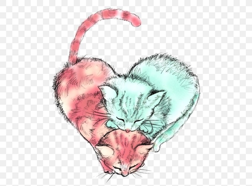 Cats Protection Kitten Drawing, PNG, 500x604px, Watercolor, Cartoon, Flower, Frame, Heart Download Free