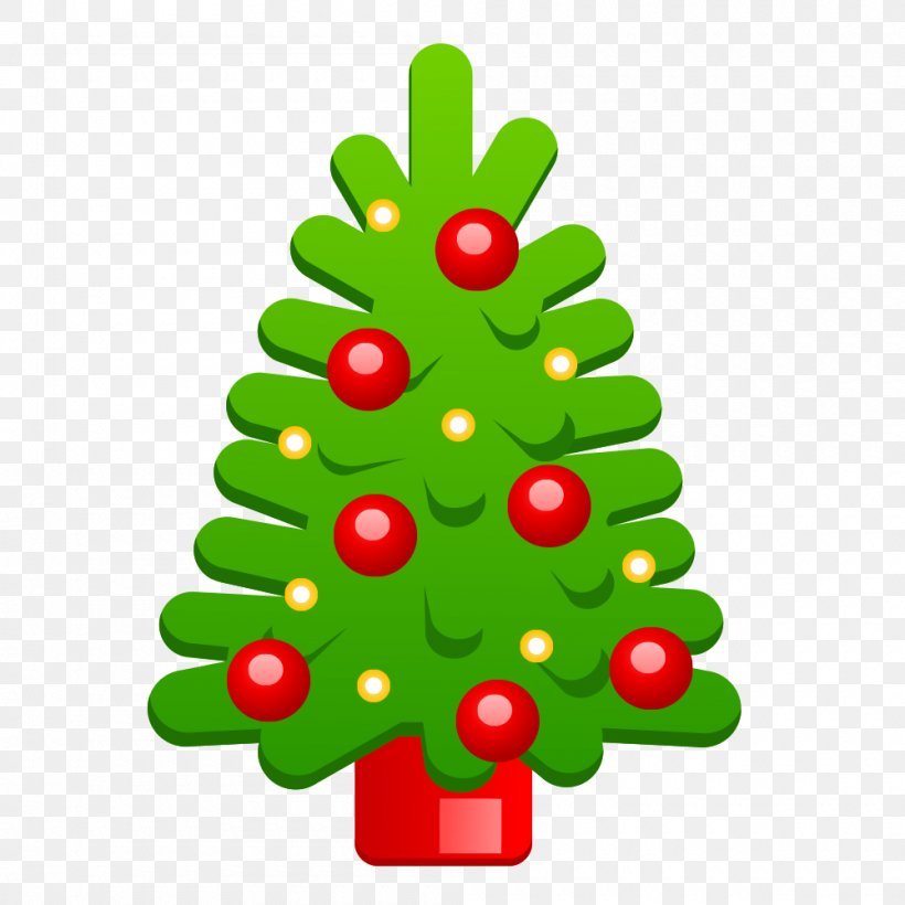 Christmas Tree New Year Tree, PNG, 1000x1000px, Christmas Tree, Christmas, Christmas Decoration, Christmas Ornament, Conifer Download Free