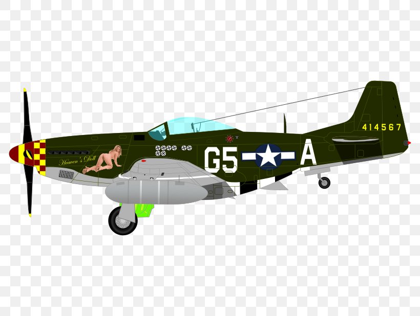 North American P-51 Mustang Airplane Fighter Aircraft Clip Art, PNG, 800x618px, North American P51 Mustang, Air Force, Aircraft, Aircraft Engine, Airplane Download Free
