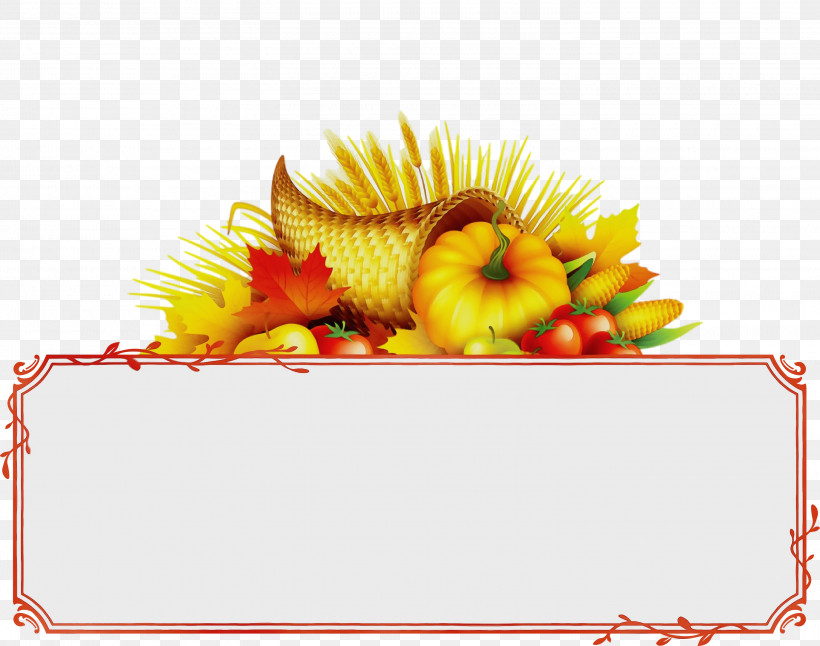 Thanksgiving, PNG, 3000x2367px, Thanksgiving Banner, Abundantia, Autumn, Cornucopia, Festival Download Free