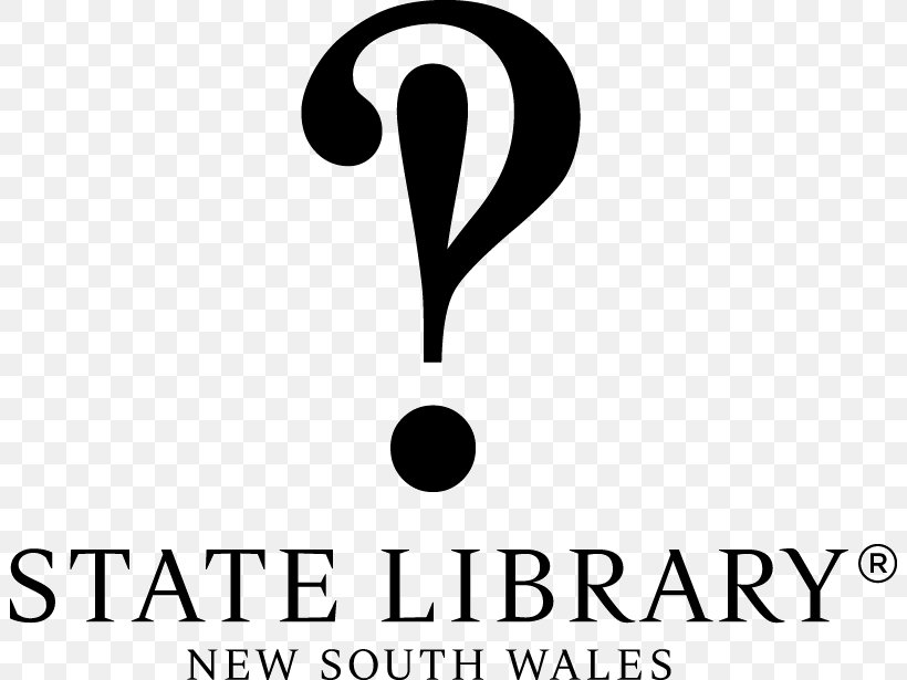 State Library Of New South Wales Logo Information Symbol, PNG, 802x615px, State Library Of New South Wales, Area, Black And White, Brand, Curator Download Free