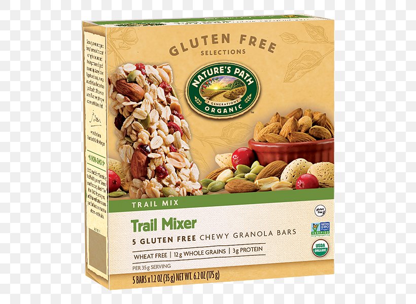 Breakfast Cereal Muesli Organic Food Nature's Path Granola, PNG, 600x600px, Breakfast Cereal, Chocolate, Chocolate Chip, Flapjack, Food Download Free