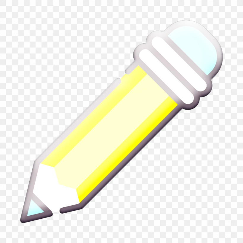 Pencil Icon Graphic Design Icon, PNG, 1228x1226px, Pencil Icon, Graphic Design Icon, Yellow Download Free
